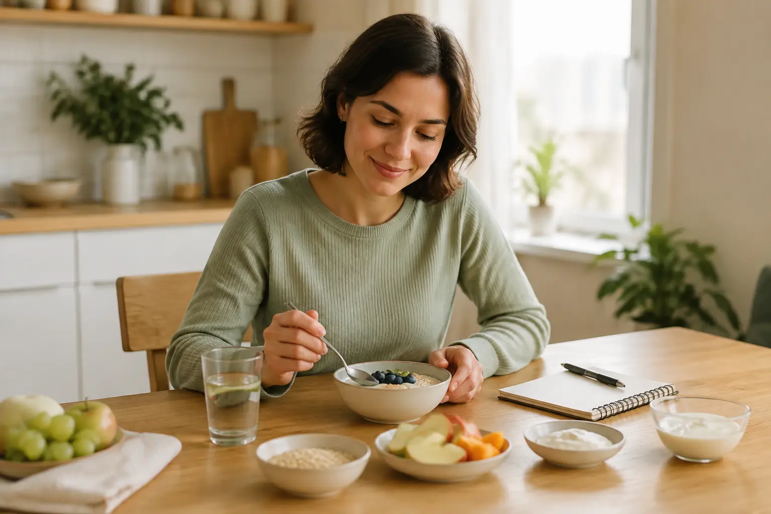 Alimentos e hidratação para o cuidado gastrointestinal durante terapia GLP-1