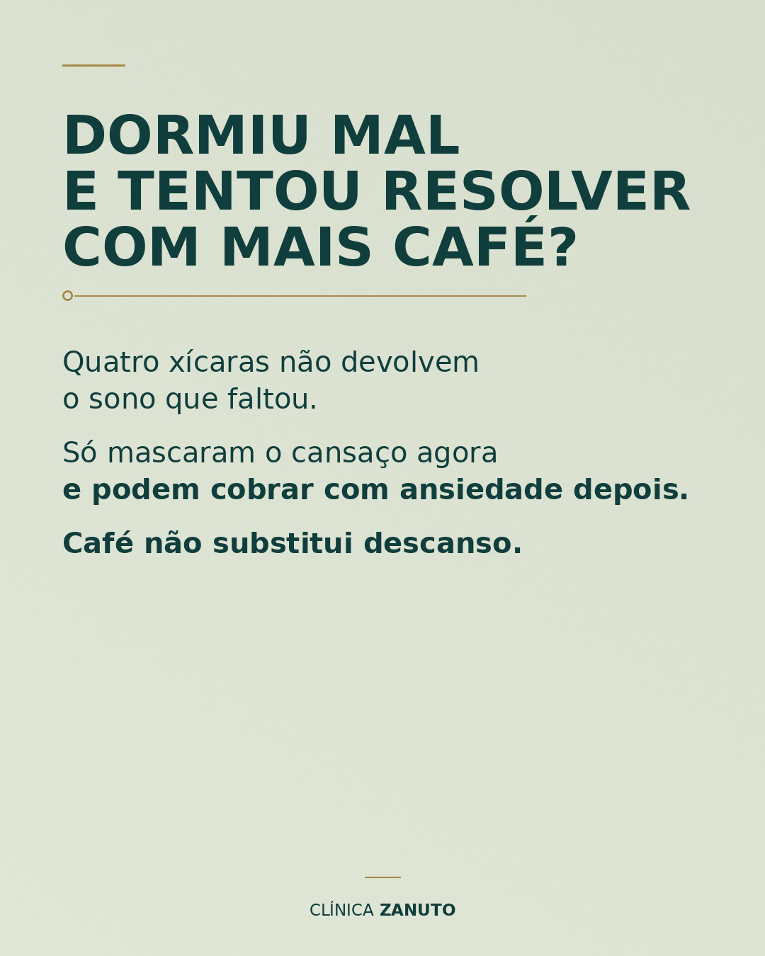 Cafeína e cansaço: uma pausa para entender