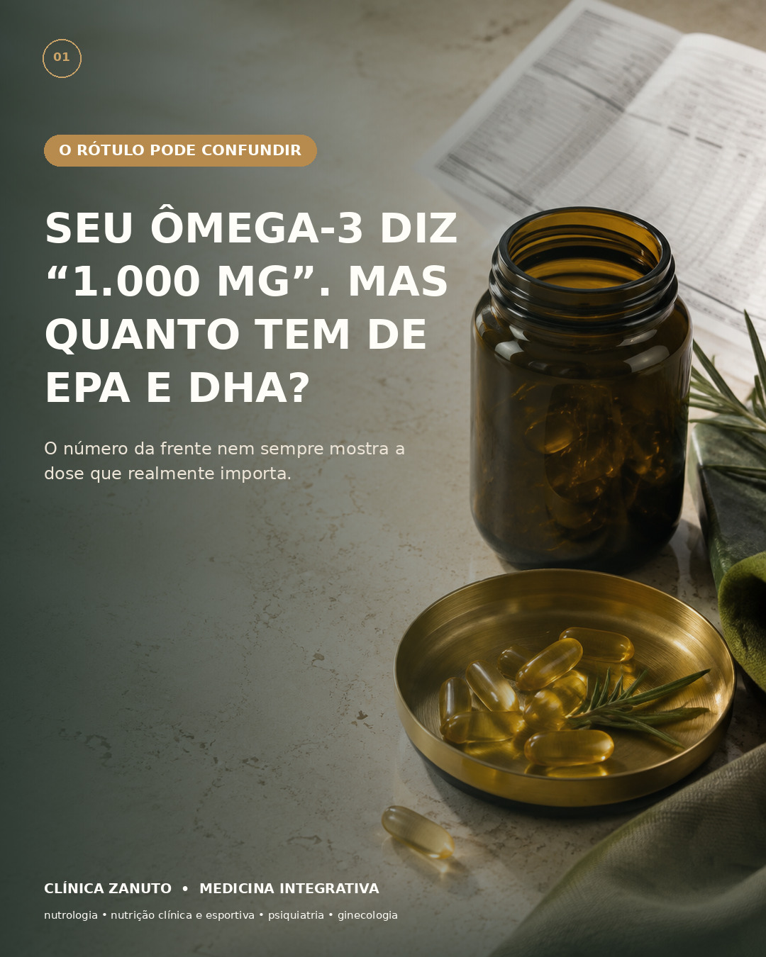 Ômega-3: como ler a embalagem