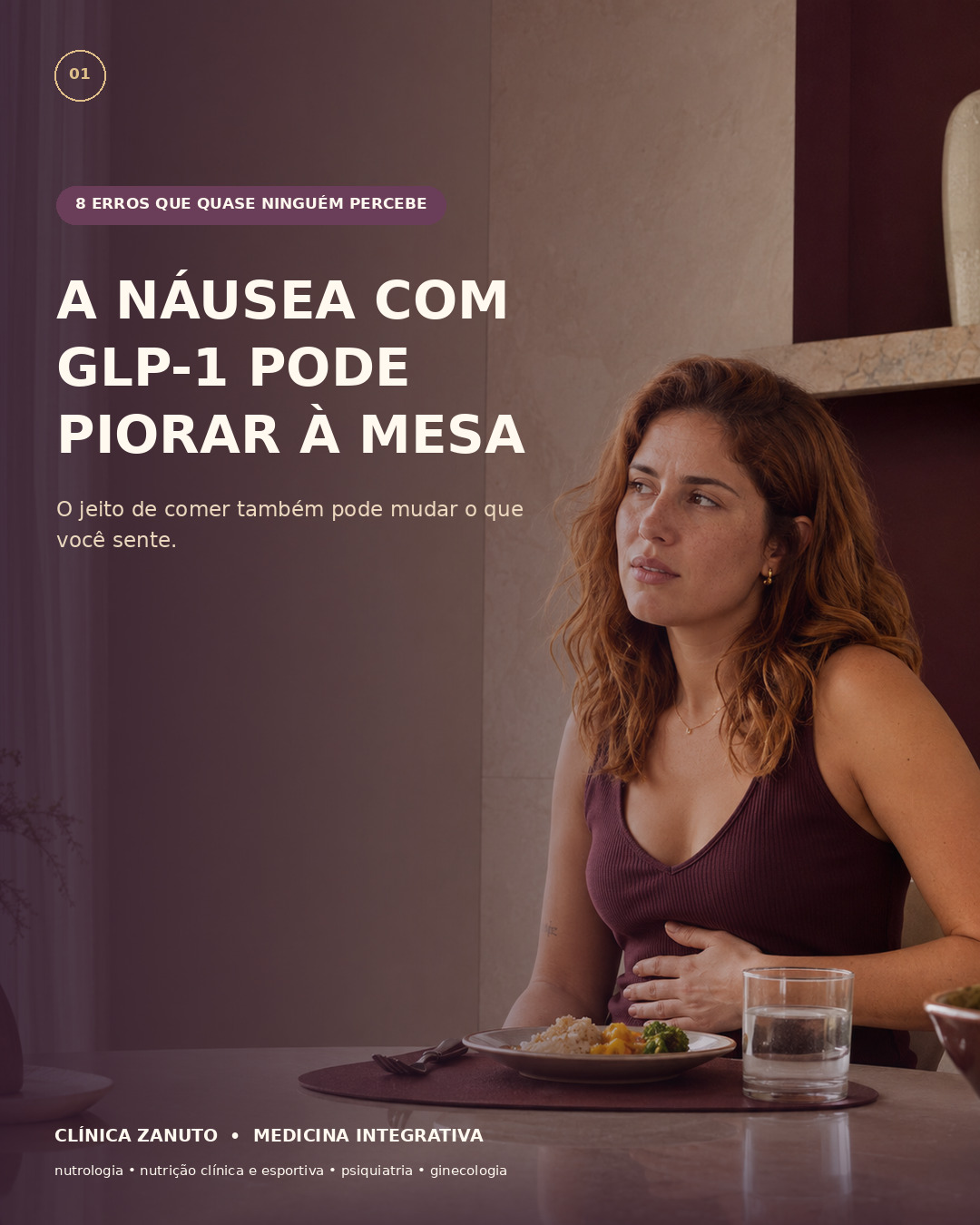Náusea com GLP-1: uma conversa sobre tolerância
