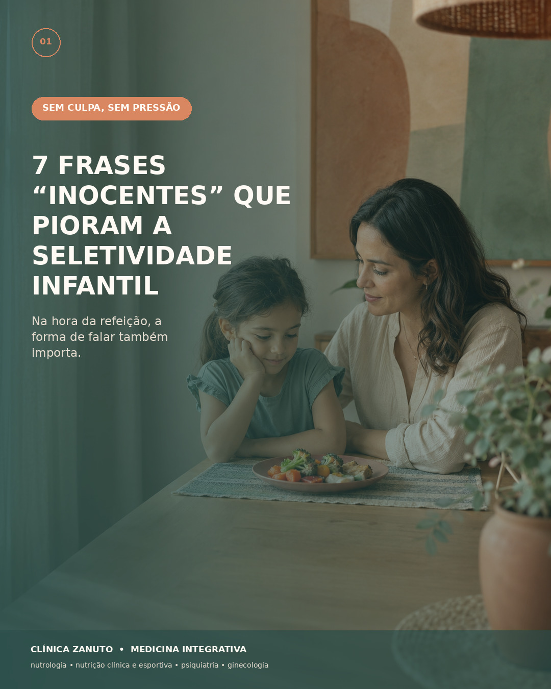 Alimentação infantil: menos pressão à mesa