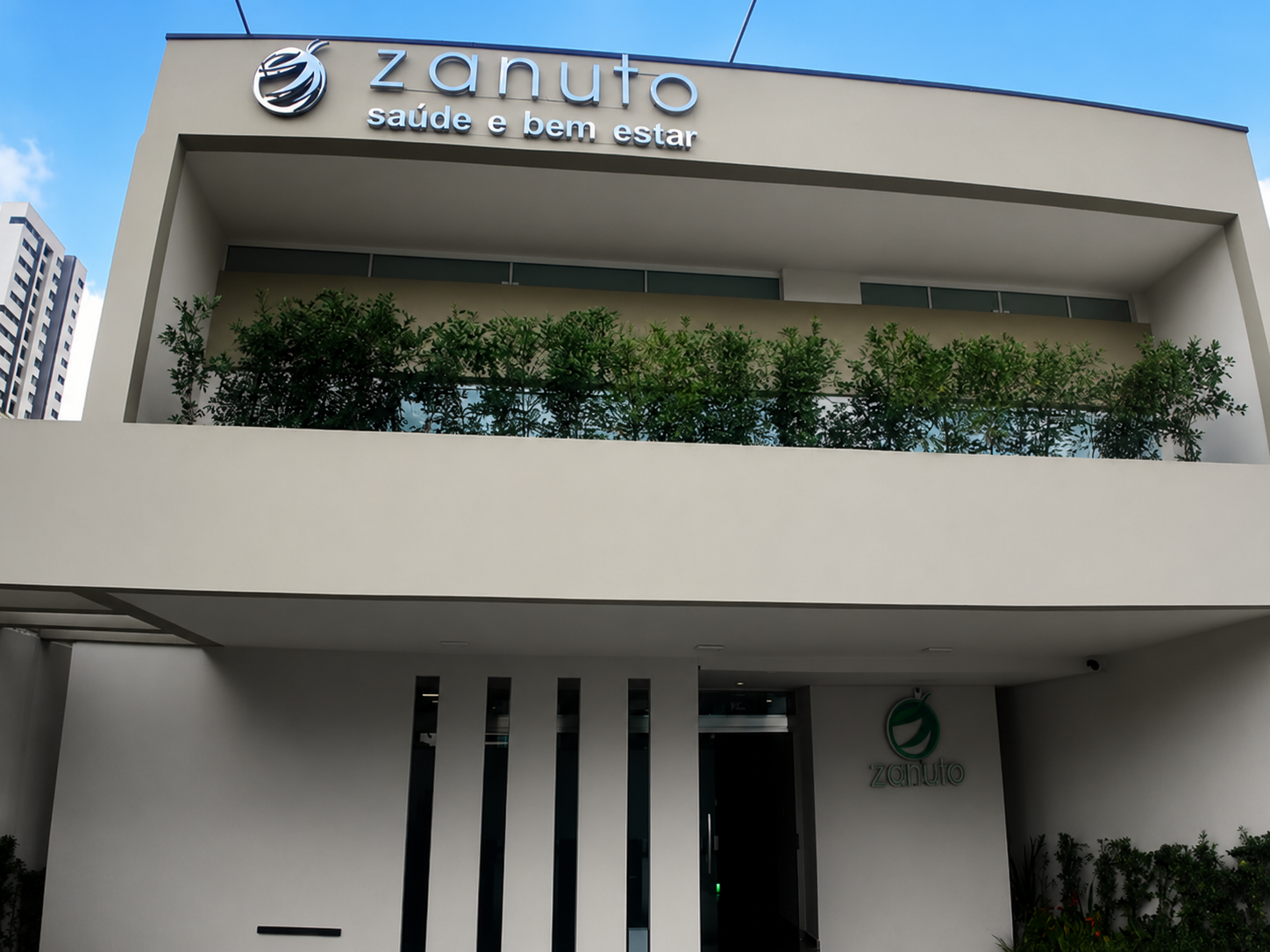Fachada da Clínica Zanuto em Santo André